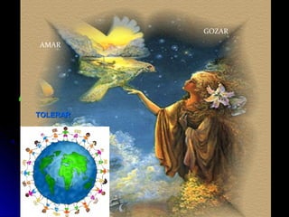 La Salud desde un
perfil mental, se afirma
que es la capacidad de
amar, gozar y tolerar.
AMAR
GOZAR
TOLERARTOLERAR
 