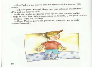 Libro escaneado cena de narices