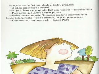 Libro escaneado cena de narices