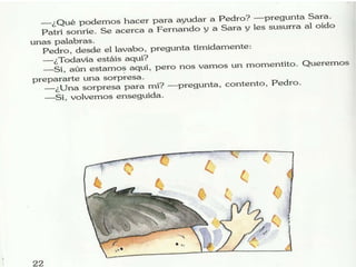 Libro escaneado cena de narices