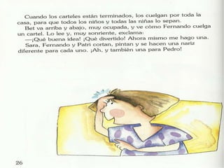 Libro escaneado cena de narices