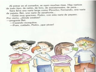 Libro escaneado cena de narices