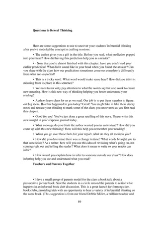 7 Keys To Comprehension Susan Zimmermann And Anthony Hutchins