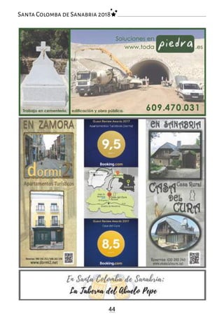44
Santa Colomba de Sanabria 2018
 