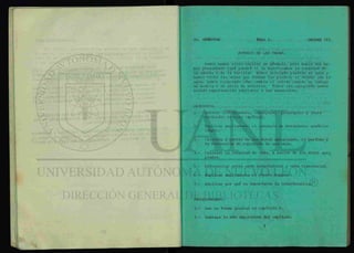 2o. SEMESTRE. AREA I. UNIDAD III.
ESTUDIO DE LAS ONDAS.
Todos hemos visto oscilar un péndulo, pero nunca nos he-
mos preguntado ¿qué pasará si le modificamos la longitud de
la cuerda o de la varilla? Hemos arrojado piedras al agua y
hemos visto las ondas que forman las piedras al chocar con el
agua, hemos escuchado como cambia el sonido cuando un cuerpo
se acerca o se aleja de nosotros. Todos sin excepción hemos
tenido experiencias similares a las anteriores.
OBJETIVOS.
1.- Definir lofe términos, conceptos, principios y leyes
incluidas en este capítulo.
2.- Explicar ampliamente el concepto de movimiento armónico
simple.
3.- Calcular, a partir de los datos apropiados, el período y
la frecuencia de vibración de una onda.
4.- Calcular la longitud de onda, a partir de los datos apro
piados.
5.- Diferenciar entre onda longitudinal y onda transversal.
6.- Explicar ampliamente el efecto doppler.
7.- Explicar por qué es importante la interferencia.
PROCEDIMIENTO.
1.- Lee en forma general el capítulo I.
2.- Subraya lo más importante del capítulo.
 