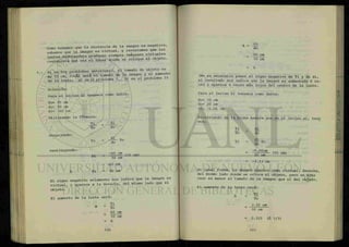 como tenemos que la distancia de la imagen es n a t i v a ,
sabemos que la imagen es virtual, y recordárnos l a s
lentes divergentes producen siempre imágenes virtuales
cualquiera que sea el lugar donde se coloque el objeto.
Si en los problemas anteriores, el tamaño de objeto es
de 10 cm, ¿cuál será el tamaño de la imagen y el aumento
de la lente: a) en el problema 1, b) en el problema 2?
Solución:
Para el inciso a) tenemos como datos:
To= 10 cm
do= 10 cm
di= -60 cm
Utilizando la fórmula:
Ti _ di_
despejando:
sustituyendo:
To do
= -60 cm c m )
T 1
10 cm
= -60 cm
Ti = 60 cm
El signo negativo solamente nos indica que la imagen es
virtual, y aparece a la derecha, del mismo lado que el
objeto.
El aumento de la lente será:
A T o
Ti
To
60 cm
10 cm
6
100
A =
di
do
60 cm
10 cm
= 6
(No es necesario poner el signo negativo de Ti y de di,
el resultado nos indica que la imagen es aumentada 6 ve-
ces y aparece 6 veces más lejos del centro de la lente.
Para el inciso b) tenemos como datos:
To= 10 cm
do= 20 cm
di= -6.66 cm
Resolviendo de la misma manera que en el inciso a), teñe
mos:
Ti _ di
To do
di m
Ti = — To
do
-6.66cm
20 cm
-3.33 cm
(10 cm)
De igual forma, la imagen aparece como virtual, derecha,
del mismo lado donde se coloca el objeto, pero en este
caso es menor el tamaño de la imagen que el del objeto.
El aumento de la lente será:
A - 2*
To
3.33 cm
10 cm
= 0.333 (ó 1/3)
101
 