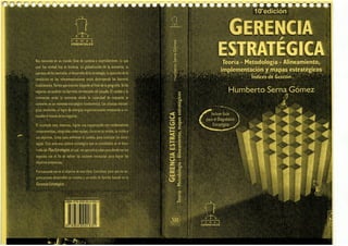 Libro gerencia estrategica-humberto-serna-gomez