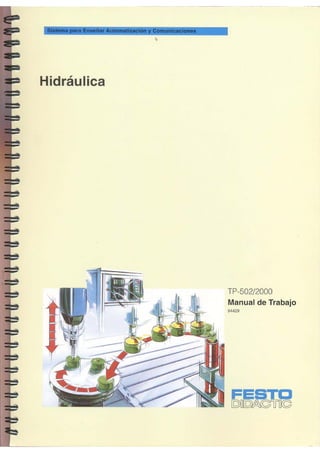 Libro hidráulica manual de trabajo