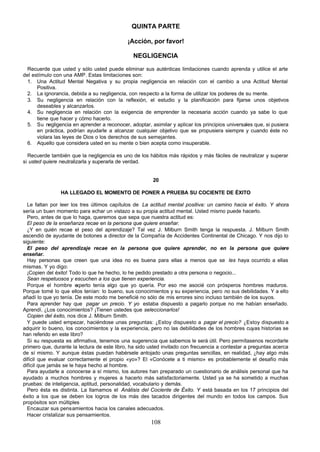 LA ACTITUD MENTAL POSITIVA Un camino hacia el éxito NAPOLEÓN HILL W. CLEMENT STONE, subido por el Coach YLICH TARAZONA