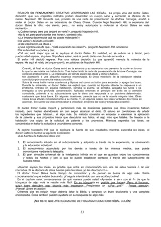 LA ACTITUD MENTAL POSITIVA Un camino hacia el éxito NAPOLEÓN HILL W. CLEMENT STONE, subido por el Coach YLICH TARAZONA