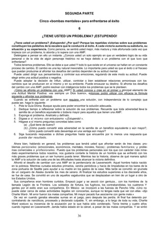 LA ACTITUD MENTAL POSITIVA Un camino hacia el éxito NAPOLEÓN HILL W. CLEMENT STONE, subido por el Coach YLICH TARAZONA