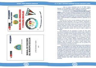 DANIEL JHONY DIONICIO GONZALES
COLEGIO ANTONIO RAIMONDI DE LA PERLA DE MACABI:
HISTORIA DOCUMENTAL Y GRAFICA
I.E. N° 80631 “ANTONIO RAIMONDI” EN SUS CINCUENTA AÑOS
Como se conoce actualmente como I.E. N° 80631 “Antonio
Raimondi” ha ido prosperando y logrando éxitos en los diversos eventos y
concursos que organiza la UGEL Ascope y el Ministerio de Educación.
En el año 2001, se dio la Resolución Directoral USE Ascope N°
000246, con fecha 19 de marzo, firmada por la Directora de la USE Ascope Hilda
Hidalgo Espino, como producto de la opinión favorable de las áreas Supervisión
Educativa y Programación Educativa, por lo que se autoriza la ampliación del
servicio educativo en la Escuela N° 80631 de La Perla de Macabí del Distrito de
Razuri, al Nivel Secundaria en la Modalidad de Menores, empezando con el
primer grado.
En el año 2016, se inicia, una obra anhelada por muchos años, por la
Comunidad Educativa Raimondina, como es el Proyecto “mejoramiento y
ampliación del servicio educativo de la I.E. N° 80631 en el centro poblado de La
Perla de Macabi”. Obra integral, construcción de aulas para el nivel secundario,
biblioteca, laboratorio de química, física y biología, centro de cómputo, sala de
profesores, dirección, tópico, servicios higiénicos modernos y patio recreativo y
loza deportiva totalmente moderna (con arcos de metal y tableros de
basquetbol).
Esta importante obra fue inaugurada, en agosto del 2018, siendo
Presidente de la Republica el Ing. Martin Alberto Viscarra Cornejo, el Ministro de
Educación Dr. Daniel Alfaro Paredes y Alcaldesa del Distrito de Razuri,Profesora
Lupe Teresa León Flores. En la actualidad funcionan 3 aulas de primaria
multigrado debidamente equipadas con mobiliario moderno y 3 aulas del nivel
secundario, aula de innovación pedagógica con 35 computadora modernas,
laboratorio de ciencias completo, biblioteca debidamente equipada, tópico
implementado con camilla y botiquín completo, servicios higiénicos dotados de
desagüe y agua todo el tiempo con cisterna y tanque elevado propio.
Actualmente todos los ambientes se encuentran en uso, con un total de 130
alumnos matriculados en el presente año 2017.
Transcurrían los años y los servicios educativos se venían ampliando de
acuerdo a las necesidades de los usuarios, esto motiva a que se inicien las
gestiones para la ampliación al nivel secundario. El año 2002 se apertura el aula
de segundo grado de secundaria y a partir de allí se comienza a escribir una
nueva página en la historia de la Institución y de la comunidad, el colegio abre
sus puertas no sólo para atender a los hijos de esta tierra sino ahora también a
los hijos de los caseríos vecinos que tienen ya en nuestra institución un lugar
donde continuar con sus estudios ya que anteriormente muchos jóvenes se veían
imposibilitados de acceder a estudios secundarios por lo lejano y caro que
resultaba trasladarse hasta Paiján o Macabí para realizar sus estudios de
secundaria.
62 19
 