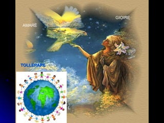 La Salute, sotto il
profilo mentale, è la
capacità d’amare,
gioire e tollerare
AMARE
GIOIRE
TOLLERARETOLLERARE
 