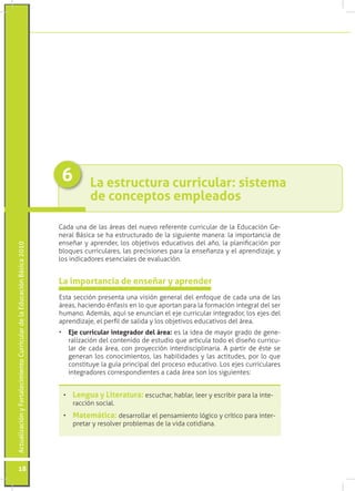 6        La estructura curricular: sistema
                                                                               ...