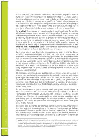 dades textuales (coherencia10, cohesión11, adecuación12, registro13, trama14,
                                            ...