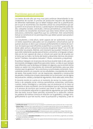 Precisiones para el escribir
                                                                                 Los textos d...