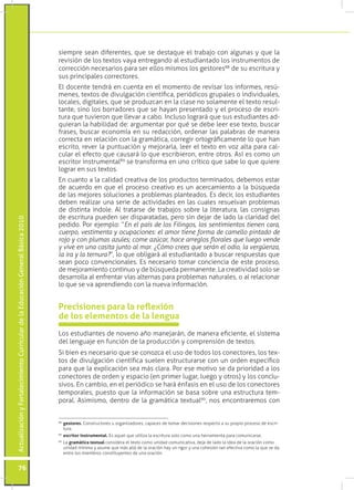 siempre sean diferentes, que se destaque el trabajo con algunas y que la
                                                 ...