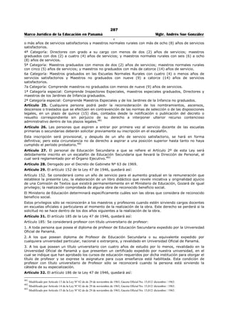 Libro marco juridico de panamà