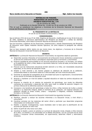 Libro marco juridico de panamà