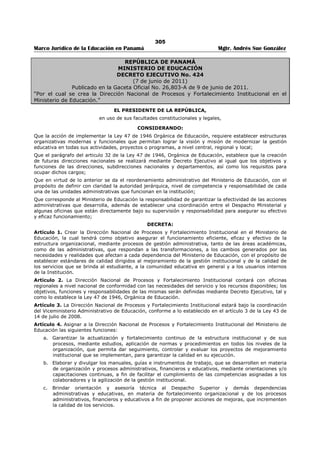 Libro marco juridico de panamà