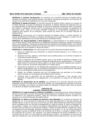 Libro marco juridico de panamà