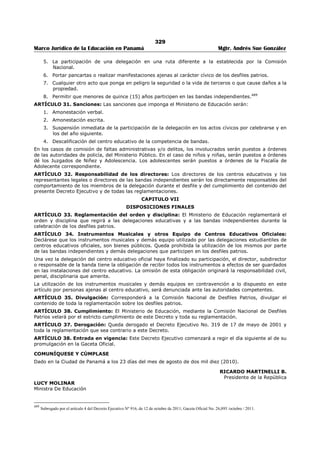 Libro marco juridico de panamà