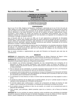 Libro marco juridico de panamà