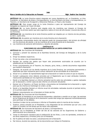 Libro marco juridico de panamà