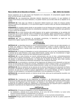 Libro marco juridico de panamà