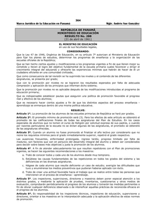 Libro marco juridico de panamà