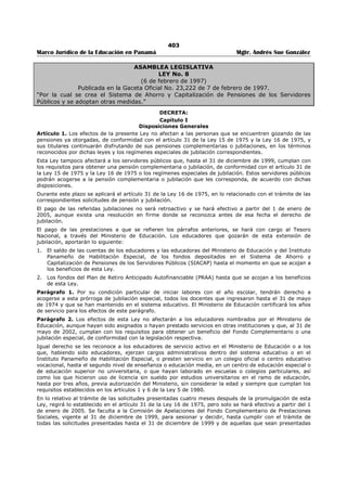 Libro marco juridico de panamà