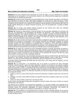 Libro marco juridico de panamà