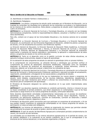 Libro marco juridico de panamà