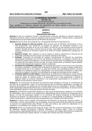 Libro marco juridico de panamà