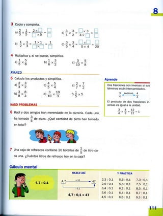 MATEMÁTICAS 6º ANAYA
