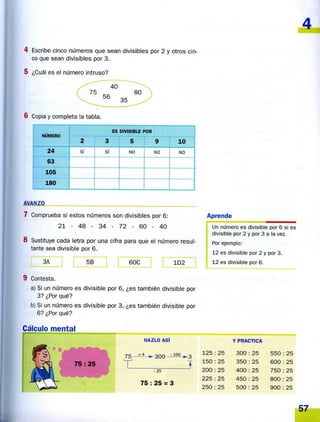 MATEMÁTICAS 6º ANAYA