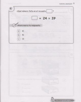 Libro ECE matematica 2 grado dia 2 | PDF