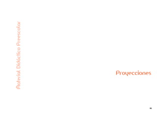 86
Proyecciones
MaterialDidácticoPreescolar
 