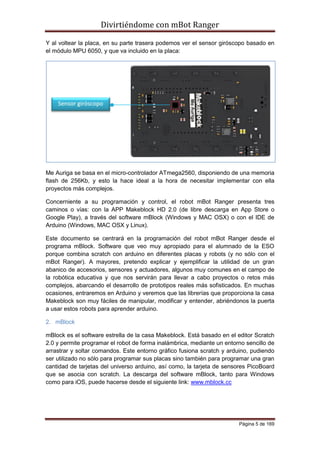 Libro mbot ranger_espanol | PDF