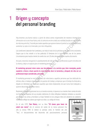 Libro Mejora y Gana. Marca Personal para la búsqueda de empleo | PDF