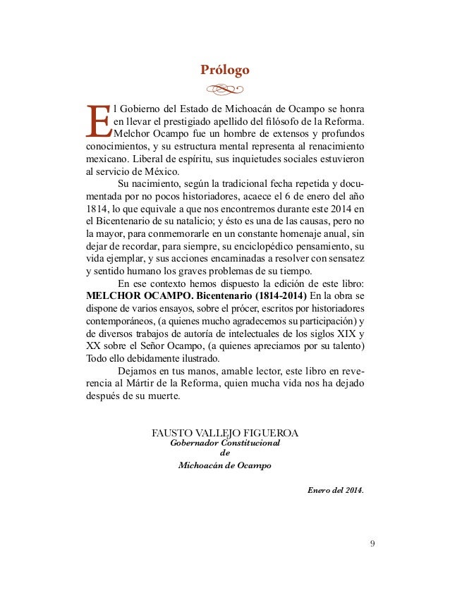 Melchor Ocampo Bicentenario