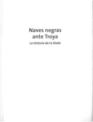 Libro Naves negras ante Troya