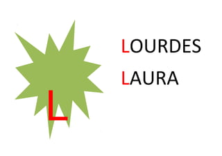 LOURDES
LAURA
L
 