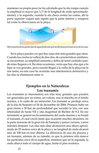 Nivel del mar



                         origen de sismo




         Escala modificada de Mercalli (simplificada)
I. Detectado únicamente por instrumentos.
II. Sentido por personas en reposo. Los objetos suspendidos pueden oscilar.
III. Sentido en interiores. Los vehículos estacionados pueden moverse ligera-
mente.
IV. Sentido en el exterior. Las vajillas, vidrios de ventanas y puertas vibran, y
los muros crujen. Los carros estacionados se balancean claramente.
V. Sentido en exteriores. Piezas de vajilla y vidrios de ventanas se rompen y
caen objetos inestables.
VI. Sentido por todo mundo, algunos muebles pesados cambian de sitio.
Daños ligeros.
VII. Daños menores en edificios de buen diseño y construcción, y considerables
en los mal planeados. Lo perciben personas que van conduciendo vehículos
en movimiento.
VIII. Daños considerables en edificios ordinarios con derrumbe parcial; grande
en estructuras débilmente construidas. Los muebles pesados se vuelcan. Pérdida
de control de los vehículos en movimiento.
IX. Grandes daños en algunos edificios, con derrumbe parcial. Los edificios
salen de sus cimientos. El terreno se agrieta notablemente. Las tuberías sub-
terráneas se rompen.
X. La mayor parte de los edificios se destruyen con todo y cimientos; agrie-
tamiento considerable del terreno. Considerables deslizamientos en las már-
genes de los ríos y pendientes fuertes. Invasión del agua de los ríos sobre sus
márgenes.
XI. Son destruidos puentes y estructuras de mampostería. Anchas grietas en
el terreno. Hundimientos y derrumbes en terreno suave.
XII. Destrucción total. Ondas visibles sobre el terreno. Objetos lanzados hacia
arriba en el aire.

 La escala de Mercalli se usa para determinar la intensidad de un terremoto de
acuerdo con los daños causados y varía de un lugar a otro. Su diferencia con la
escala de magnitud de Richter es que ésta mide la energía liberada, registrada
en los sismógrafos, y tiene un solo valor.

                                                                       13
 