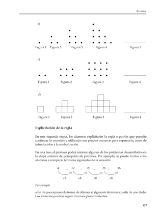 ÁLGEBRA



                        el álgebra comienza con el estudio de las ecuaciones lineales, las regiones y
                        subconjuntos del plano cartesiano, el planteo de problemas que conducen a sistemas
                        sencillos de ecuaciones lineales y su resolución por el método de sustitución, y las
                        primeras operaciones con monomios y polinomios. En el tercer grado se profundiza
                        y completa el estudio de los temas anteriores y se introducen además los temas de
                        productos notables, factorización y ecuaciones cuadráticas, poniendo énfasis en la
                        factorización de polinomios de segundo grado y la solución de ecuaciones cuadráticas
                        por diversos métodos.

                        Es importante que durante todo el aprendizaje del álgebra los alumnos la utilicen
                        para resolver problemas que doten de sentido a las nociones y procedimientos
                        algebraicos. Estos problemas no sólo deben aparecer después de que se han estudia-
                        do las formas de resolverlos, como aplicaciones de los mismos, sino que deberán
                        estar presentes en todas las fases del aprendizaje, para introducir y facilitar la
                        comprensión de nuevos conocimientos, así como para enriquecer los que se hayan
                        visto con anterioridad.

                        El álgebra que conocemos es el resultado de un largo proceso de desarrollo, en el cual
                        los historiadores distinguen tres etapas bien diferenciadas: la del álgebra retórica,
                        cuando todavía no existían símbolos algebraicos y tanto los problemas como las
                        ecuaciones se expresaban enteramente en el lenguaje natural; la del álgebra sincopada,
                        en la que el lenguaje natural se combina con el uso de algunos símbolos —por
                        ejemplo, letras para representar las incógnitas—; y la etapa del álgebra simbólica que
                        utilizamos hoy en día, cuando el lenguaje algebraico se ha vuelto autónomo en
                        relación al lenguaje natural y tiene sus propias reglas de sintaxis. En la etapa retórica,
                        el problema, las ecuaciones y sus soluciones se expresaban en lenguajes práctica-
                        mente indistinguibles; con la evolución del álgebra terminaron por expresarse en
                        lenguajes distintos. Las notaciones y el lenguaje simbólico del álgebra constituyen
                        uno de los grandes logros de las matemáticas y son un instrumento imprescindible
                        para el pensamiento abstracto y la solución de problemas. Tanto es así que en el siglo
                        XVIII y a principios del XIX se pensó que todas las matemáticas y sus aplicaciones
                        podían vertirse en el álgebra.

                        Los alumnos tienen dificultades para dominar este lenguaje simbólico. Es común
                        que al principio se desconcierten por el uso de literales y que, un poco más tarde,
                        desarrollen formas de expresión y solución de problemas donde se mezclan el
                        lenguaje natural con el uso, no siempre correcto, de expresiones simbólicas. Por ello,
                        el profesor deberá plantear actividades que los ayuden a rebasar paulatinamente
                        estas etapas del aprendizaje y, al mismo tiempo, les comuniquen la importancia que
                        tiene pasar de una situación o enunciado a su expresión simbólica y operar con ella.

                        Preálgebra
                        Utilizaremos el término preálgebra para referirnos a la introducción gradual de las
                        expresiones con literales, las primeras reglas de escritura algebraica y otros temas


                                                                                                              125



M/SEC/P-121-178.PM6.5      125                                               6/20/01, 11:12 AM
 