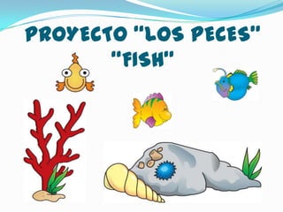 PROYECTO “LOS PECES”
       “FISH”
 