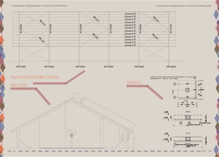 Planeación, Programación y Control De Proyectos
Pág. 19 Pag. 20
Planeación, Programación y Control De Proyectos










































R
B
3/4''
Correa Z 8''
HP12X53HP12X53HP12X53HP12X53HP12X53HP12X53
W21X44
W21X44
W21X44
W21X44
W21X44
W21X44
Correa Z 8''
Correa Z 8''
Correa Z 8''
Correa Z 8''
Correa Z 8''
Correa Z 8''
Correa Z 8''
Correa Z 8''
Correa Z 8''
Correa Z 8''
Correa Z 8''
R
B
3/4''
R
B
3/4''
R
B
3/4''
R
B
3/4''
R
B
3/4''
R
B
3/4''
Correa Z 8''
HP12X53HP12X53HP12X53HP12X53HP12X53HP12X53
W21X44
W21X44
W21X44
W21X44
W21X44
W21X44
Correa Z 8''
Correa Z 8''
Correa Z 8''
Correa Z 8''
Correa Z 8''
Correa Z 8''
Correa Z 8''
Correa Z 8''
Correa Z 8''
Correa Z 8''
Correa Z 8''
R
B
3/4''
R
B
3/4''
R
B
3/4''
R
B
3/4''
R
B
3/4''
R
B
3/4''
Correa Z 8''
HP12X53HP12X53HP12X53HP12X53HP12X53HP12X53
W21X44
W21X44
W21X44
W21X44
W21X44
W21X44
Correa Z 8''
Correa Z 8''
Correa Z 8''
Correa Z 8''
Correa Z 8''
Correa Z 8''
Correa Z 8''
Correa Z 8''
Correa Z 8''
Correa Z 8''
Correa Z 8''
R
B
3/4''
R
B
3/4''
R
B
3/4''
R
B
3/4''
R
B
3/4''
ELEVACIÓN ESTRUCTURAL
SECCIÓN
ZAPATA
 