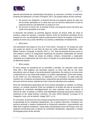 Libro Ponencias XXVII CLEFA Chile 2018