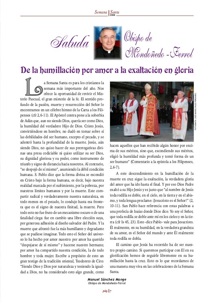 Libro Revista Pregón Semana Santa de Viveiro 2010