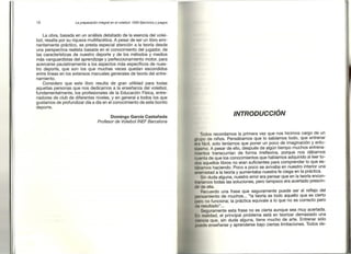 Preparacion del voleibol I